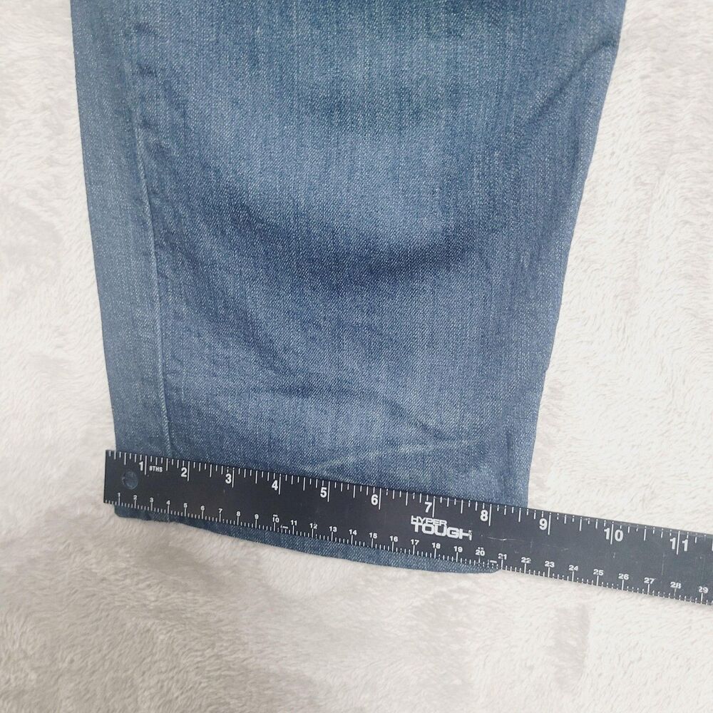 Levi's 502 Jeans Mens 48x32 Blue Wash Tapered Zip Fly Stretch Denim Big & Tall - Picture 2 of 13